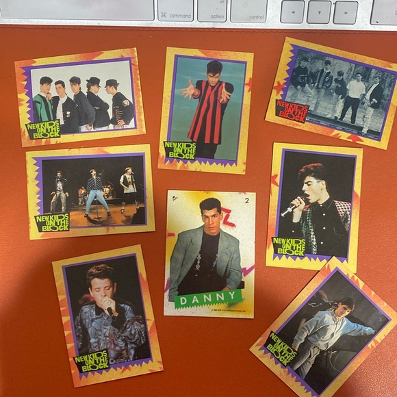 Topps Other - 1989 Topps New Kids On The Block 8 Super Gloss Trading cards